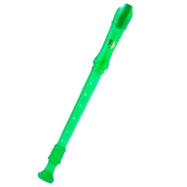 Imagem de Flauta Doce Germanica Soprano Dolphin Colorida (Verde)