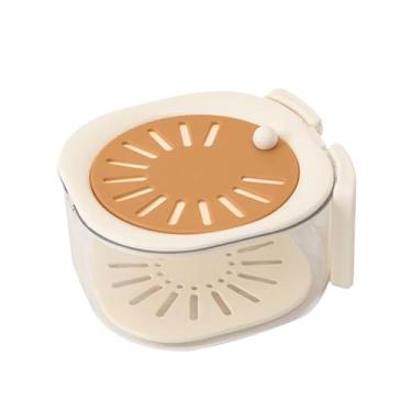 Imagem de Cesto de Lavar Legumes | 2-em-1 Dobrável Multifuncional Artigos Domésticos | Escorredor Legumes | Para Casa Salada Frutas Vermelhas Preparação Acampamento Tomate Snacks Frigorífico