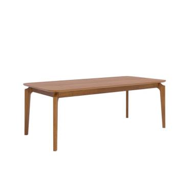 Imagem de Mesa de Jantar Retangular com Tampo de MDF Ficus Cinamomo 210 cm