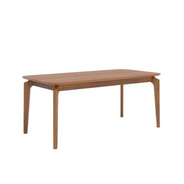 Imagem de Mesa de Jantar Retangular com Tampo de MDF Ficus Cinamomo 180 cm