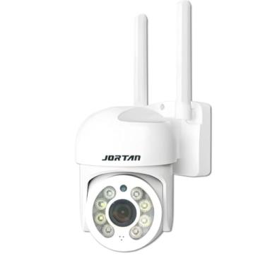 Imagem de ANJ.GG Câmera de Segurança Interna/Externa, Dome PTZ, 1080p/720p, Detecção de Movimento, Monitoramento Residencial/Bebê/Pet, U2-branco, Sem fio/Com fio, Visão Noturna, AC/DC, Wi-Fi