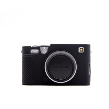 Imagem de VOVMOEYA Capa de silicone para Fujifilm XM5 X-M5, acessórios para Fujifilm XM5 X-M5, com 2 películas protetoras ultrafinas de 0,25 mm para câmera Fujifilm XM5 X-M5