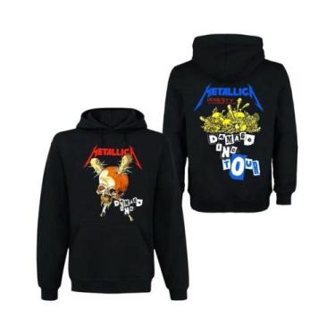 Imagem de Moletom Com Capuz METALLICA Para Homens, Estilo Rock, Confortável, Par