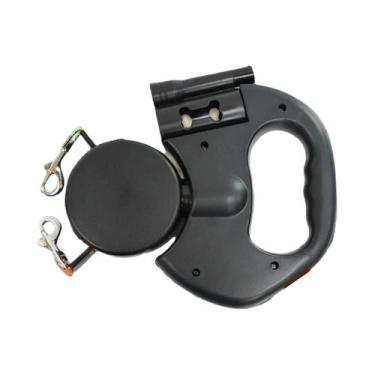 Imagem de Coleira Retrátil Refletiva 3m Para Cães, Guia Dupla Para Animais De Es