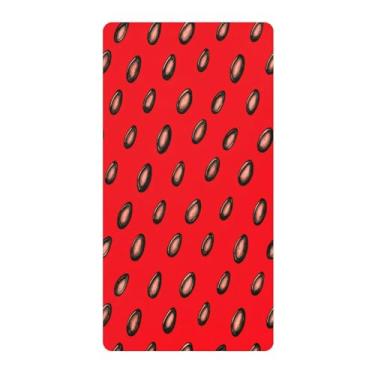 Imagem de Blueangle Lençol de berço padrão para berço infantil - Lençóis de algodão macio e respirável com sementes pretas (312)