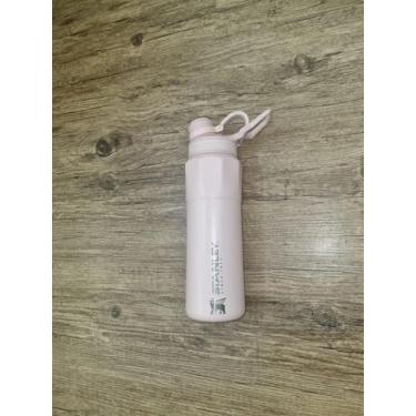 Imagem de Lançamento Garrafa Termica 800ml **PERSONALIZÁVEL** (Rosa)