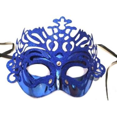 Imagem de Máscara Veneziana Arabesco Luxo para Carnaval e Festa - Genérico