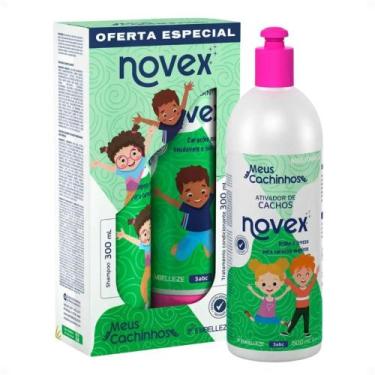 Imagem de Kit Novex Meus Cachinhos 3abc: Shampoo e Tratamento Condicionante 300m