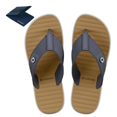 Imagem de Chinelo de Dedo Masculino Dia a Dia Carteira Medelin Cartago