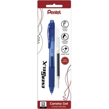 Imagem de Caneta Energel RT Com Refil G 0.5 mm - - Pentel, Azul