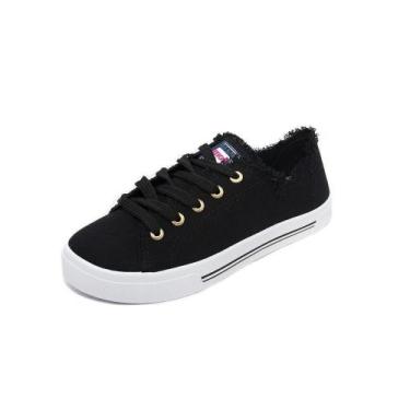 Imagem de Tênis Feminino Moleca REF: 5667322 LONA, Preto, 38