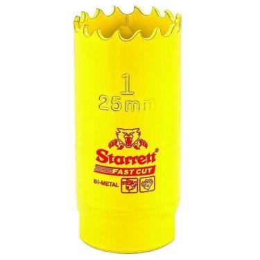 Imagem de Serra Copo 1 Pol. 25mm Bimetal Fast Cut Starrett