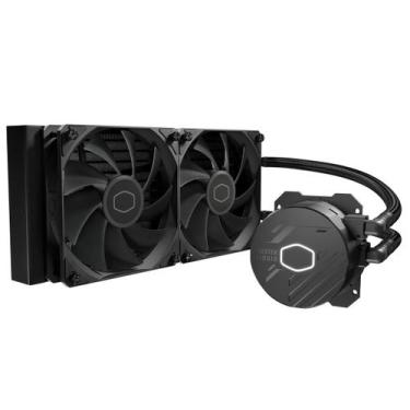 Imagem de Water Cooler Masterliquid Core 240l Preto 2 Fans (sem Led)  Mlw-d24m-a