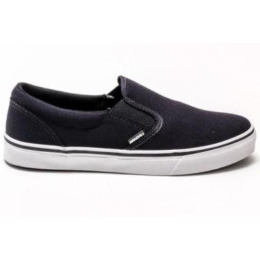 Imagem de Tênis Randall Iate Lona Masculino Yatch 3016, Preto, Branco, 34