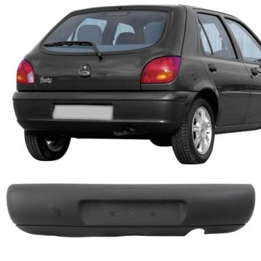 Imagem de Parachoque Traseiro Fiesta 95 96 97 98 99 Preto - Dts