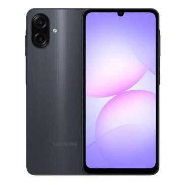 Imagem de Smartphone Galaxy A07, 256GB, Tela 6.7", Câmeras 50MP+2MP, Preto, SM-A