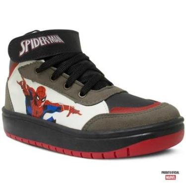 Imagem de Tênis Homem Aranha Cano Alto 28ao35 Marvel Original 11.158j-Masculino