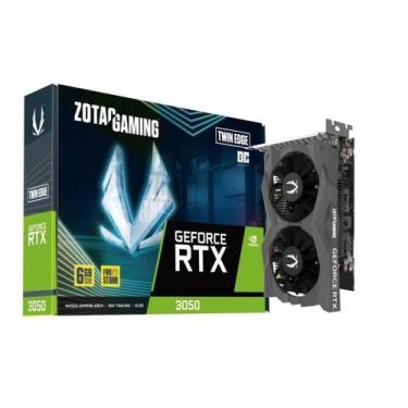 Imagem de Placa de Video Zotac GeForce RTX 3050 Twin Edge OC 6GB GDDR6 96 Bits Z