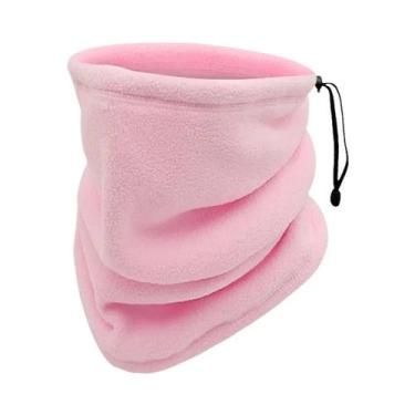 Imagem de Bandana Térmica De Fleece Para O Inverno, Protetor De Pescoço, Gaiter,