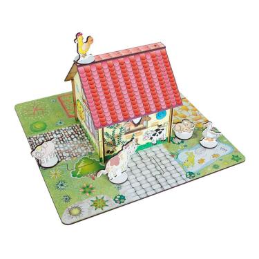 Imagem de Jogo Educativo - Fazendinha Do Vovo Em Mdf