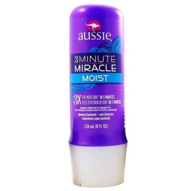Imagem de Aussie 3 Minute Miracle Moist 236ml Mascara De Tratamento - Creme De T