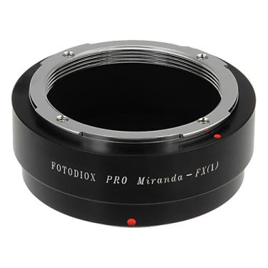 Imagem de Adaptador de montagem de lente Fotodiox Pro, para lentes Miranda para câmeras sem espelho Fujifilm X-Mount