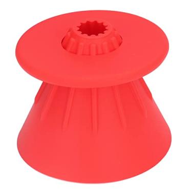 Imagem de Filtro de café, filtro de café compacto para viagem em forma de cone simples limpeza para uso doméstico (vermelho)