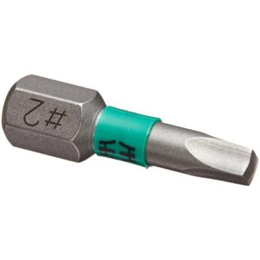 Imagem de Wera Série 1 868/1 BTZ BiTorsion, Square-Plus #2 cabeça x chave de 6,35 mm (1/4") (pacote com 10)