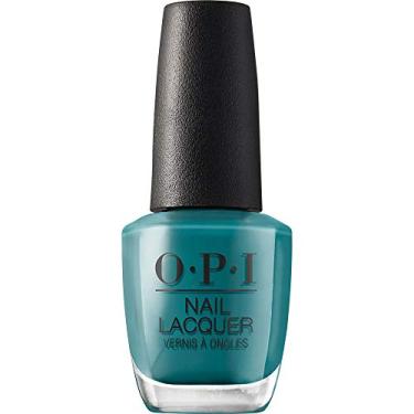 Imagem de OPI Nail Lacquer, Is That a Spear in Your Pocket?, Green Nail Polish, Fiji Collection, 0.5 fl oz