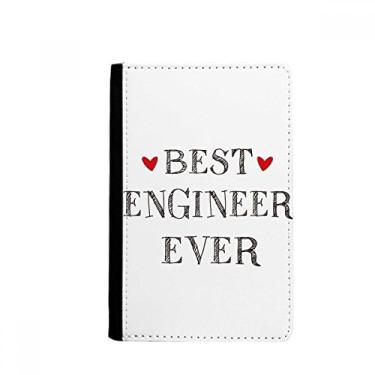 Imagem de Porta-passaporte Best engineer ever Citação Profession Notecase Burse carteira carteira porta-cartões