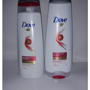 Imagem de Dove Kit Shampoo+Condicionador Regeneração Extrema 200 Ml