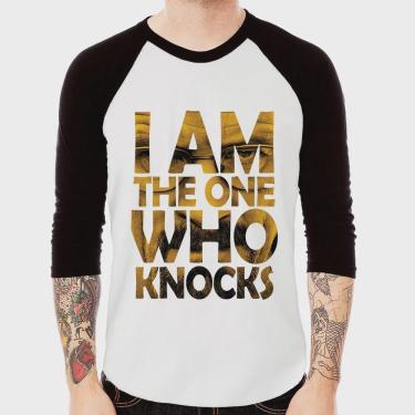 Imagem de Camiseta Raglan I Am The One Who Knocks Manga 3/4