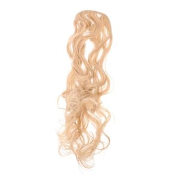 Imagem de POPETPOP extensões de cabelo ondulado peruca de cabelo encaracolado acessórios para peruca mulheres cabelos cacheados extensões de cabelo peruca Cabelo longo e liso Tecelagem de cabelo