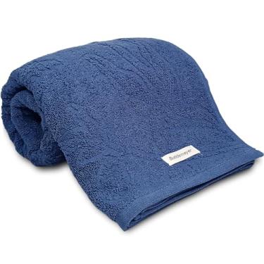 Imagem de Toalha de Rosto Avulsa Buddemeyer 100% Algodão Fibra Longa Jacquard 48 x 80 - Felpuda Macia Grossa (Alana Azul)