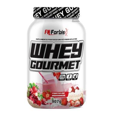 Imagem de Whey Protein Gourmet 907g Pote - FN Forbis Nutrition (Torta de Morango)