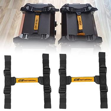 Imagem de MYIADV Alça lateral universal para caixa de liga de alumínio bolsa superior alça de transporte alça de amarração para BMW Benelli, Yamaha Honda (2)
