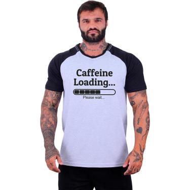 Imagem de Camiseta Tradicional Manga Curta MXD Conceito Caffeine Loading-Masculino