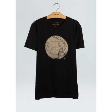 Imagem de Camiseta Osklen Vintage Globe Masculina-Masculino