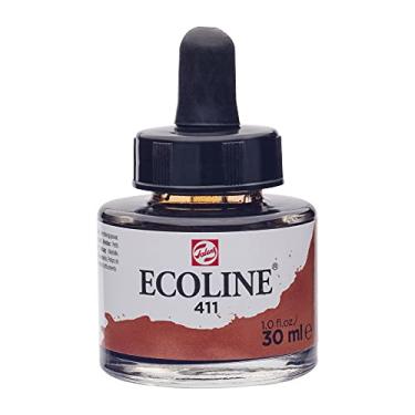 Imagem de Aquarela Liquida Ecoline Talens 411 Burnt Sienna 30ml