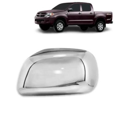 Imagem de Aplique Cromado para Capa Retrovisor Hilux Sr Srv Sw4 Pickup Suv 2005 