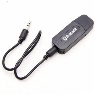 Imagem de Adaptador Bluetooth Receptor Usb P2 Audio Stereo Musica Som - Bora Col