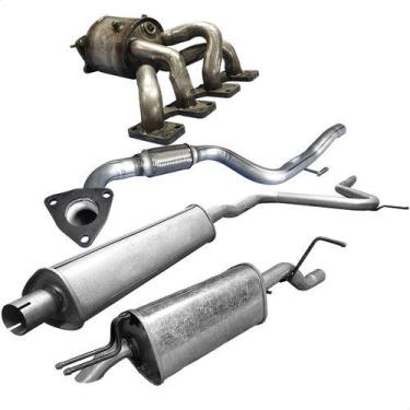 Imagem de Escapamento Completo Palio Weekend 1.8 8v 2006 A 2009 - ScapJá
