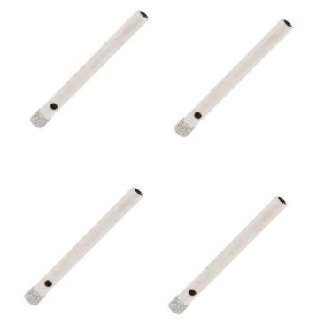Imagem de Kit 4 brocas diamantadas 6mm furar vidro garrafas serra copo - OMEGA
