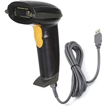 Imagem de Leitor Código De Barras Com Fio Laser Code Scanner 1d - ZY