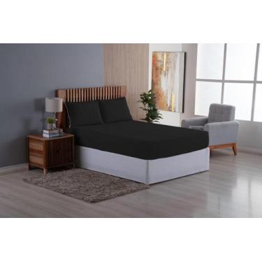 Imagem de Kit Capa Impermeável para Colchão Casal + 02 Fronhas de Travesseiros I