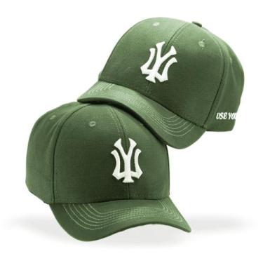 Imagem de Boné 6 Gomos Original Use Young Masculino Feminino Varias Cores, Musgo