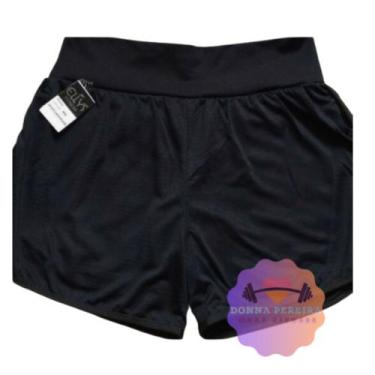 Imagem de Short Dry Fit Caminhada Feminino Confortável Fitness - Donna Pereira M