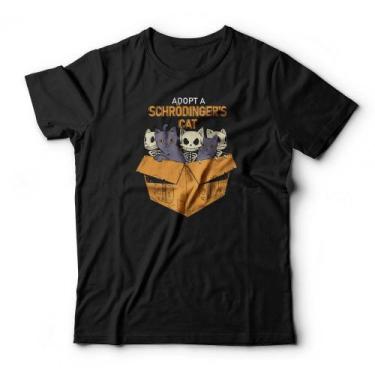 Imagem de Camiseta Adopt A Schrödinger's Cat - Studio Geek, 2P, Preto