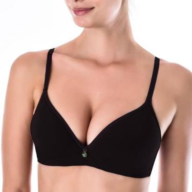 Imagem de Sutiã Básico Com Bojo Lenzing Modal Love Secret 95504, Preto, 44