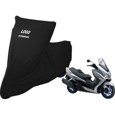 Imagem de Capa De Moto Suzuki Burgman 400 Sob Medida Com Logo - Mz, Preta